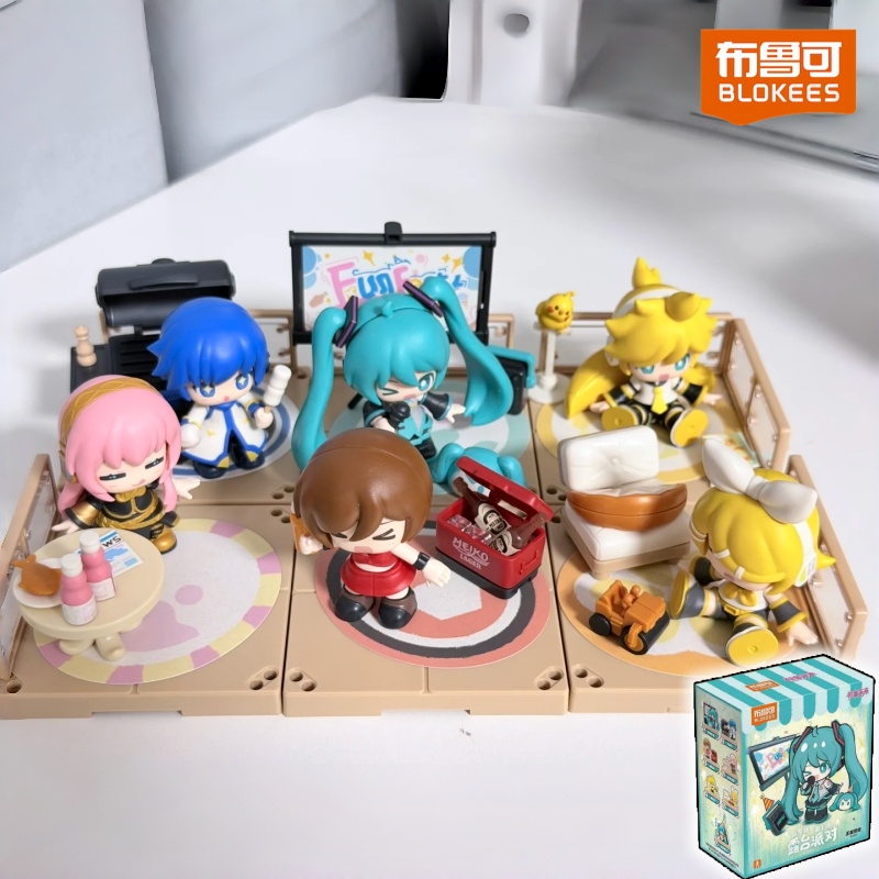Model Kit Hatsune Miku - Sıcak Blokees Hatsune Miku Teras Partisi