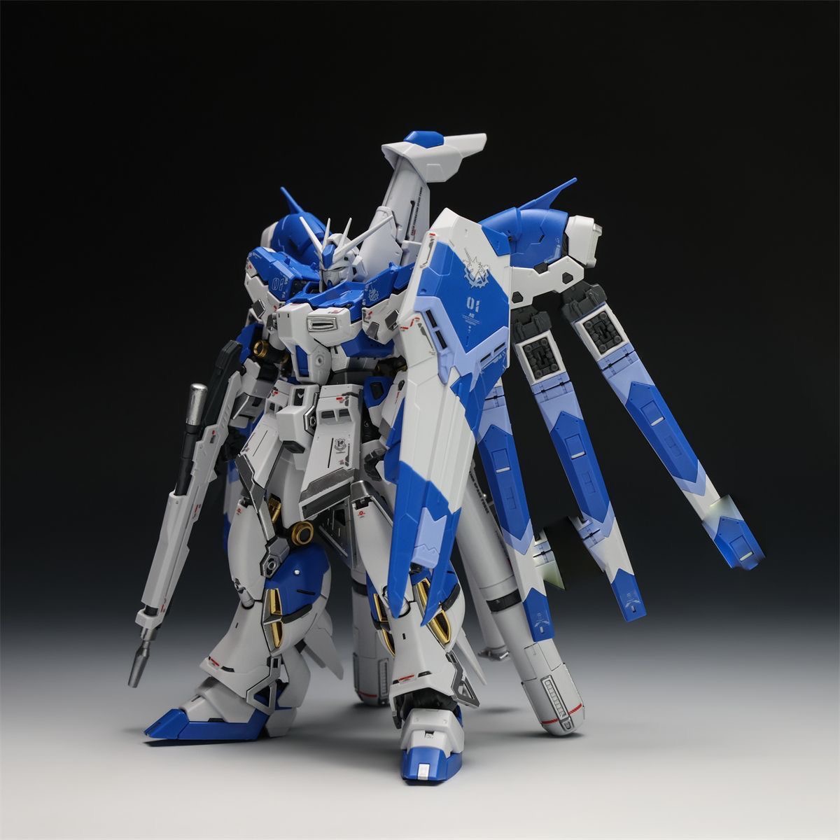 Model Kit Gundam - 1/144 Hi-v Gundam Montaj Model Kiti,