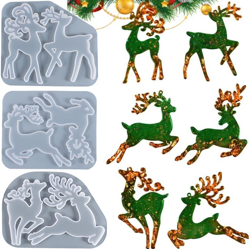 Model Kit Varnish - Noel Elk Epoksi Reçine Kalıp Anahtarlık
