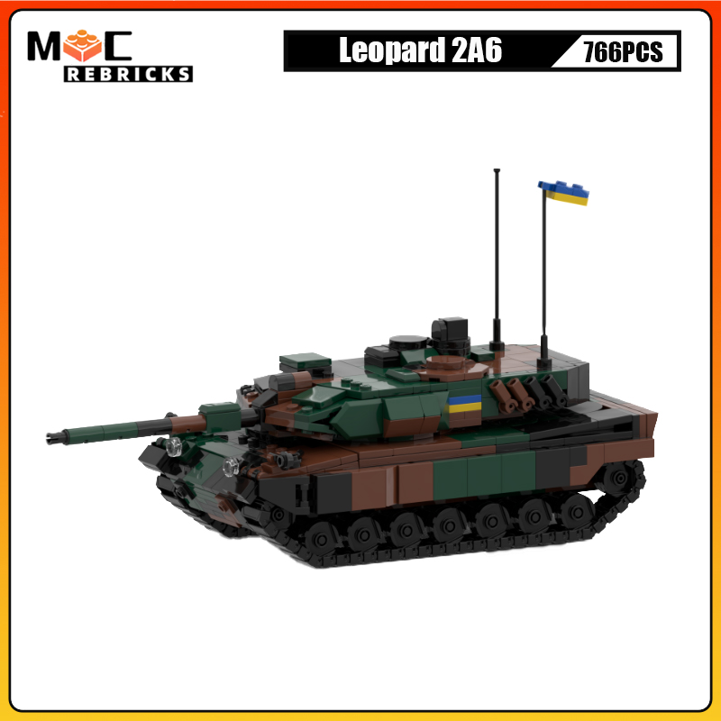 Model Kit Ukraine - Askeri Model Ordu Leopar 2A6 Ukrayna
