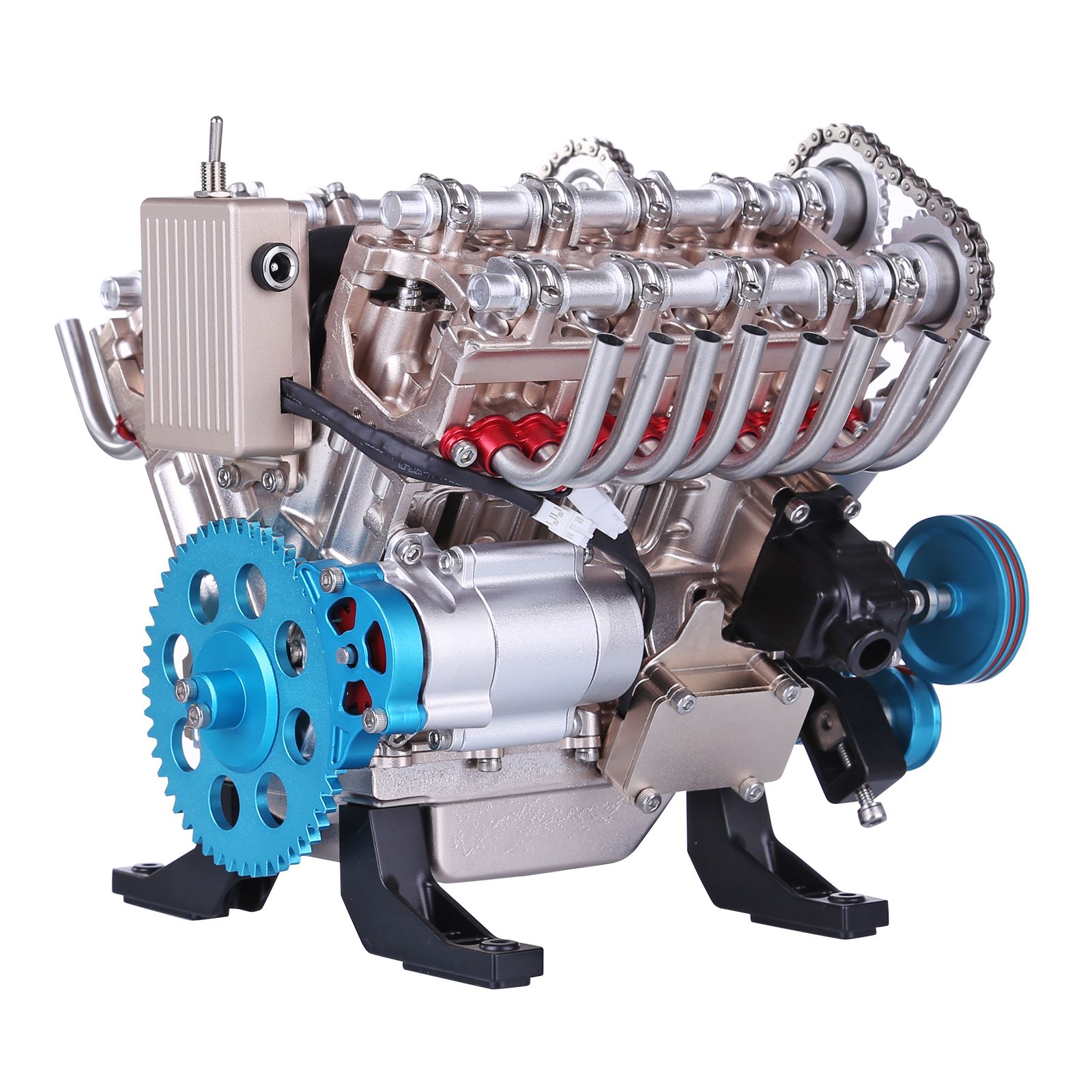 Model Kit V8 - 500 + Adet DIY V8 Motor