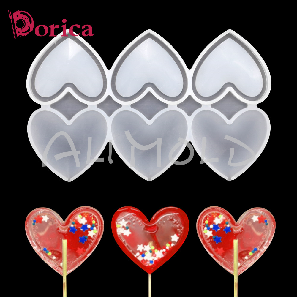 Model Kit Varnish - Dorica aşk kalp reçine epoksi kalıp