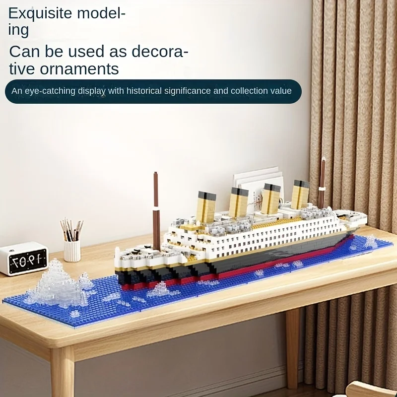 Model Kit Titanic - Titanic cruise gemi küçük parçacık meclisi
