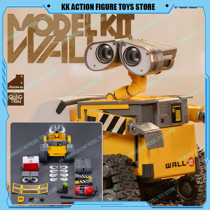 Model Kit Wall E - Orijinal GONG Film WALL-E Aksiyon Figürleri