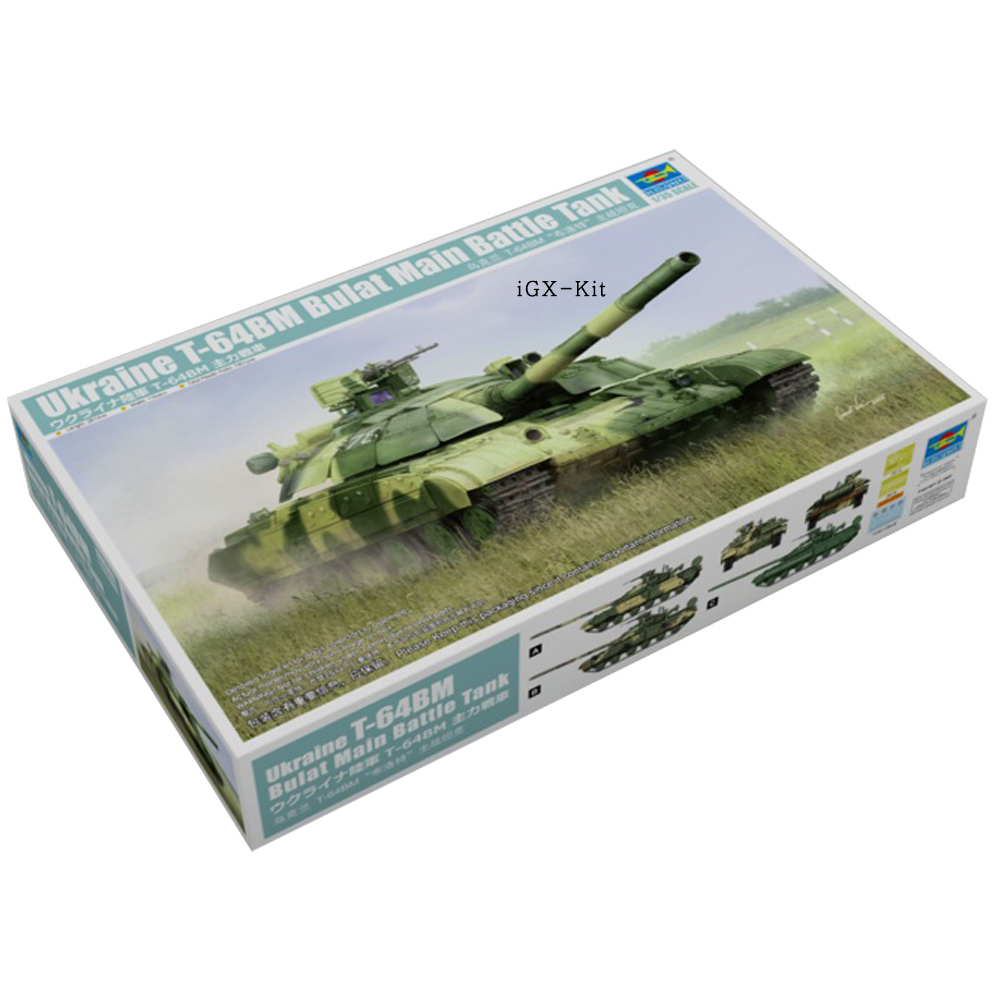 Model Kit Ukraine - Trompetçi 09592 1/35 Ölçekli Ukrayna T64