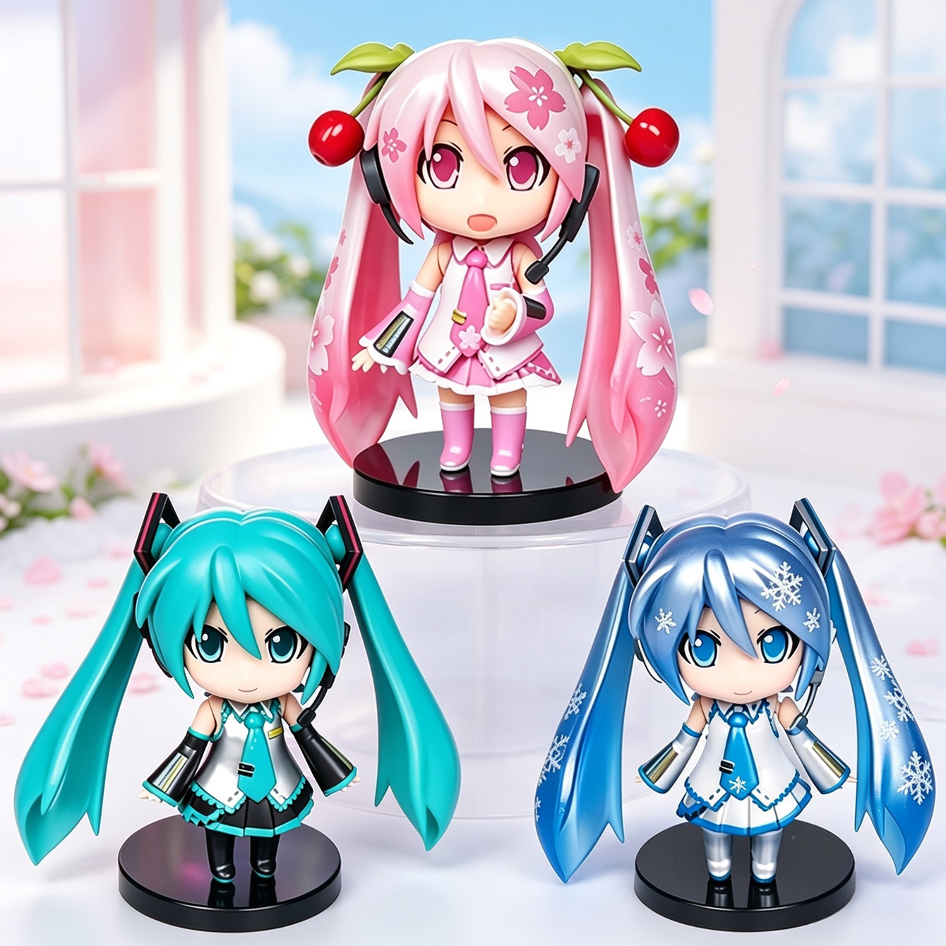 Model Kit Hatsune Miku - Hatsune Miku 3 Parçalı Nendoroid Tarzı