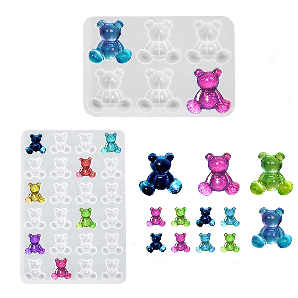 Model Kit Varnish - Kristal Ayı Reçine Silikon Kalıplar Küçük