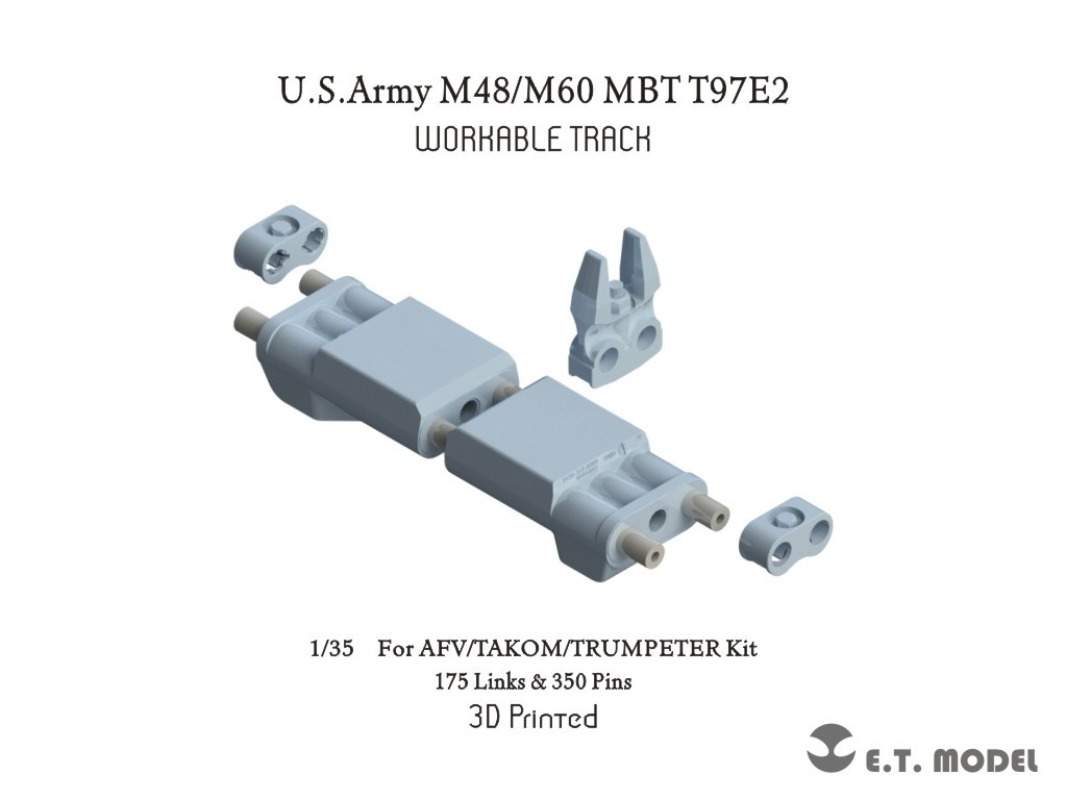 Model Kit U Boat - P35-074 1/35 E.T.MODEL ABD Ordusu M48/M60