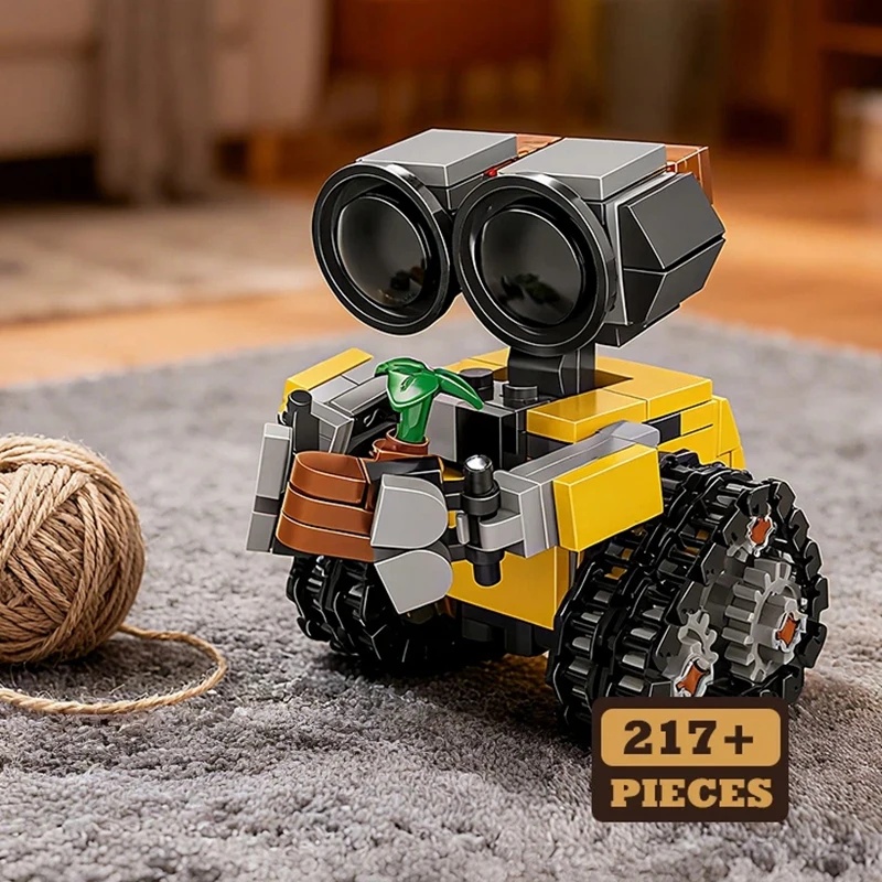 Model Kit Wall E - Klasik Film 200+ Parça Mini Robot