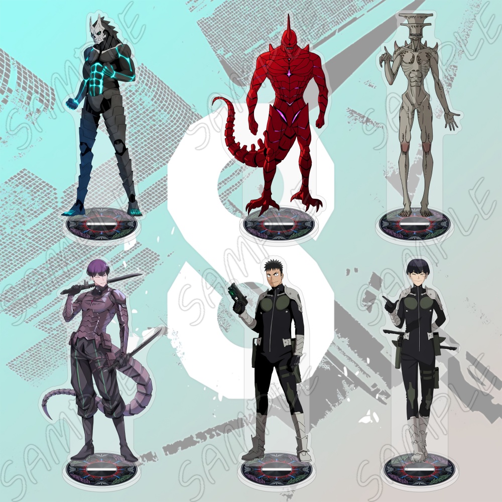 Model Kit Kaiju 8 - Anime Kaiju No 8 Akrilik Stand