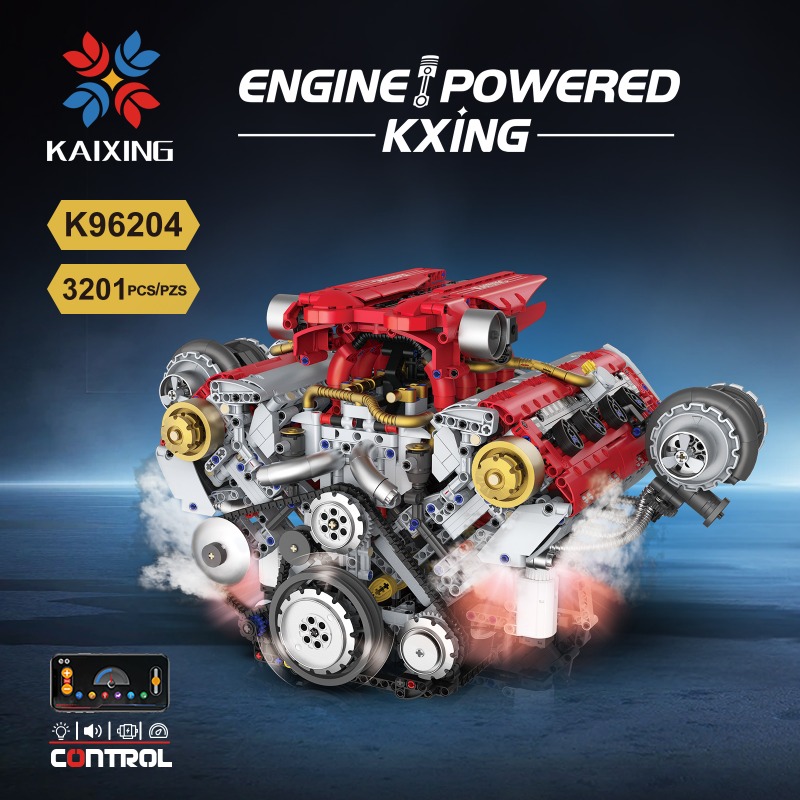 Motorlu V8 Motor 3201 Parça Ya - Model Kit V8 incelemesi ve fiyatı