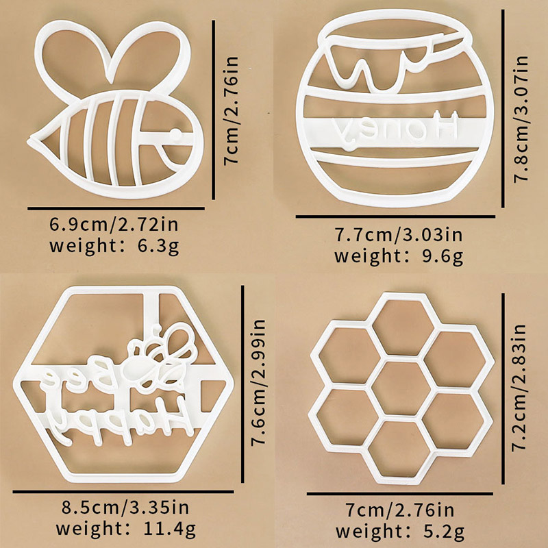 4 adet arı temalı kurabiye kes - Model Kit For Beginners incelemesi ve fiyatı
