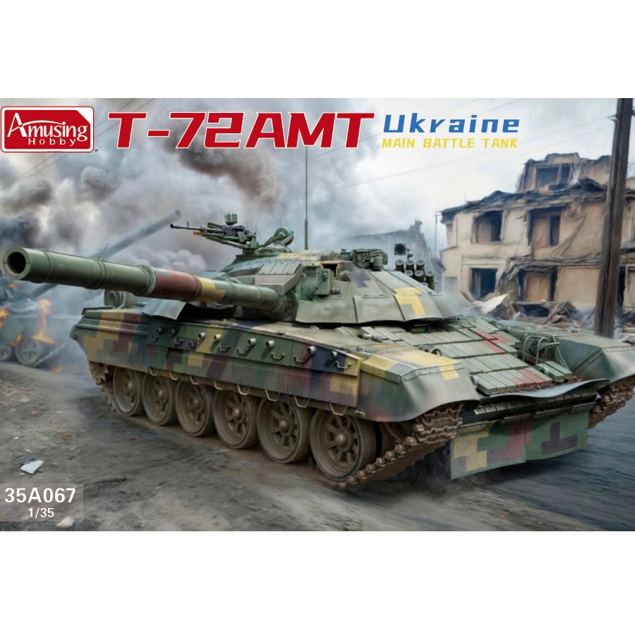 35A067 Eğlenceli 1/35 T-72AMT  - Model Kit Ukraine incelemesi ve fiyatı