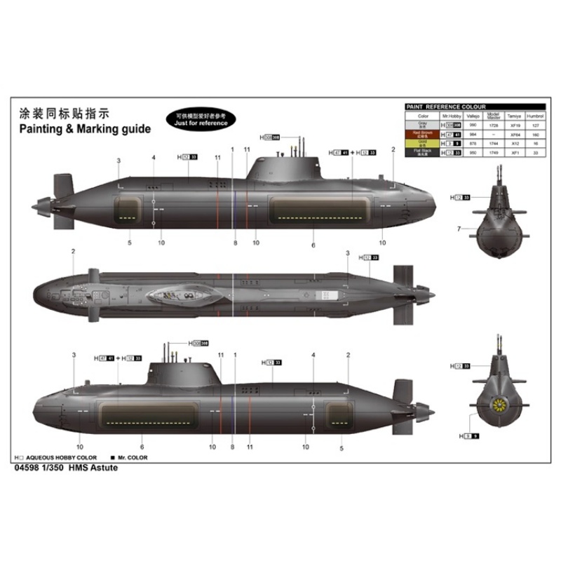 TROMPETÇİ 1/350 Ölçekli HMS As - Model Kit U Boat incelemesi ve fiyatı