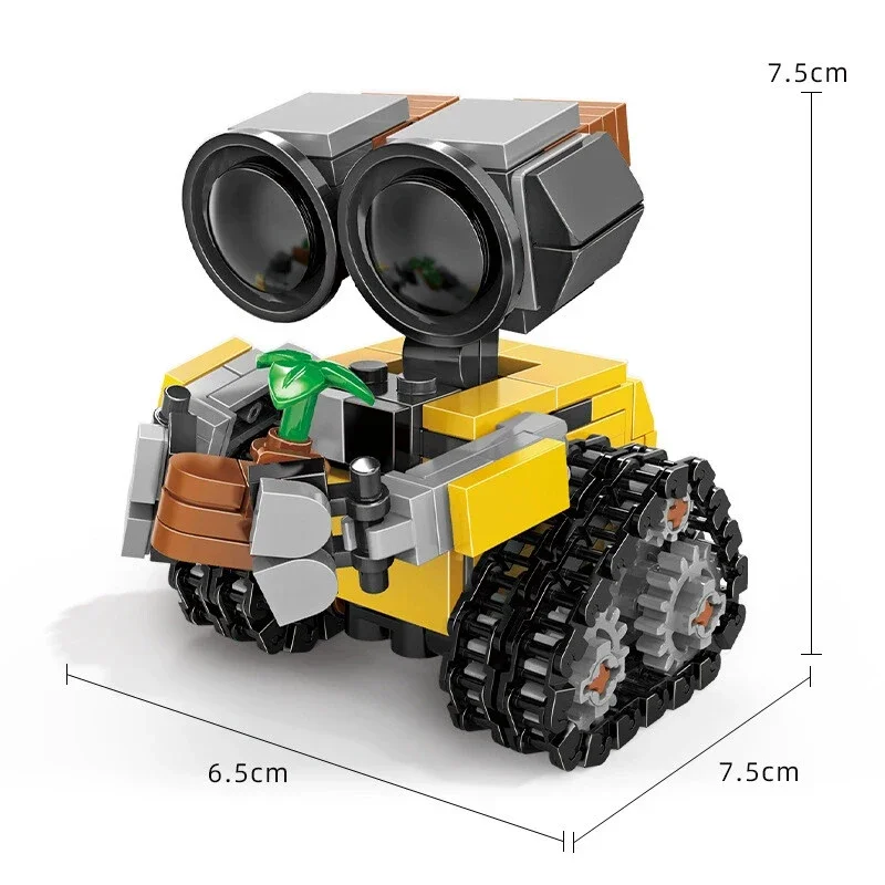 ！！Klasik Film Mini Robot Wall- - Model Kit Wall E incelemesi ve fiyatı