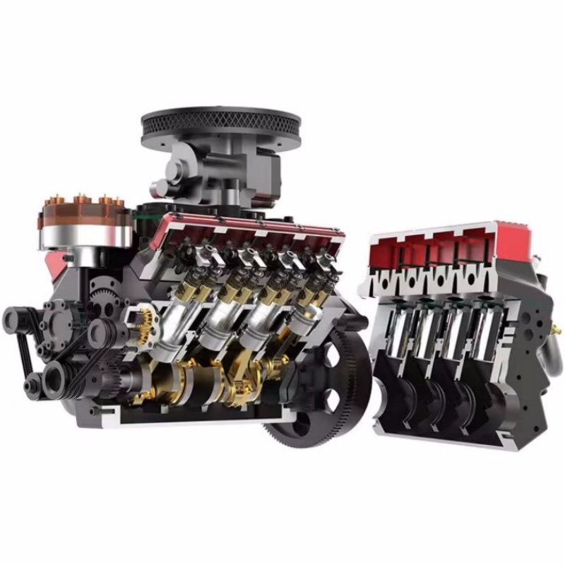 TOYAN V8 Gazlı 4 Zamanlı Motor - Model Kit V8 incelemesi ve fiyatı
