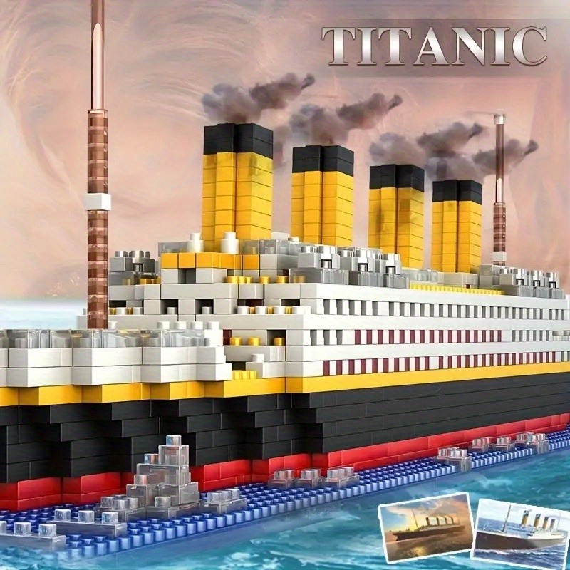 Titanic Mikro Yapı Taşları DIY - Model Kit Titanic incelemesi ve fiyatı