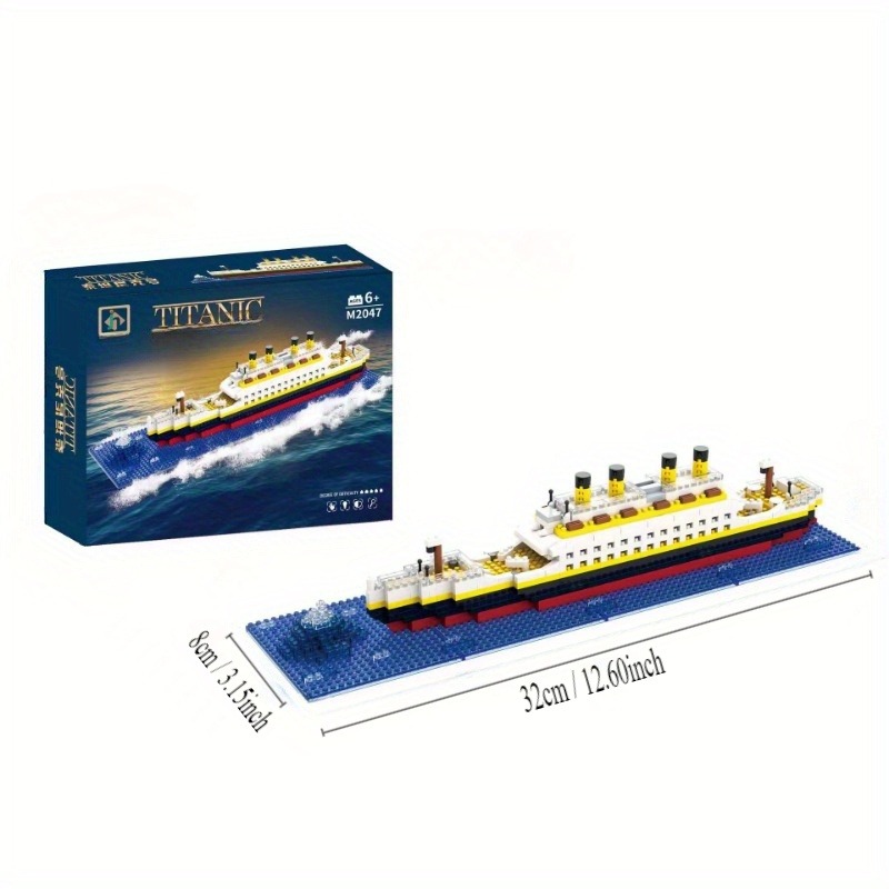 Titanic Mikro Yapı Taşları DIY - Model Kit Titanic incelemesi ve fiyatı
