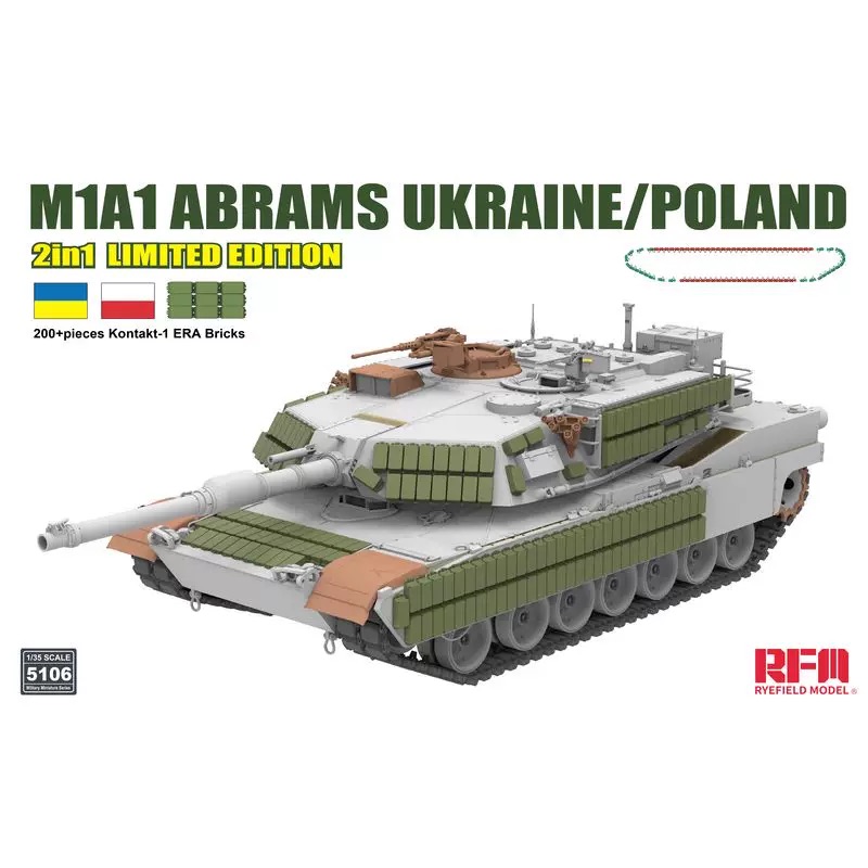 Rye Field 5106 1:35 Ölçekli M1 - Model Kit Ukraine incelemesi ve fiyatı