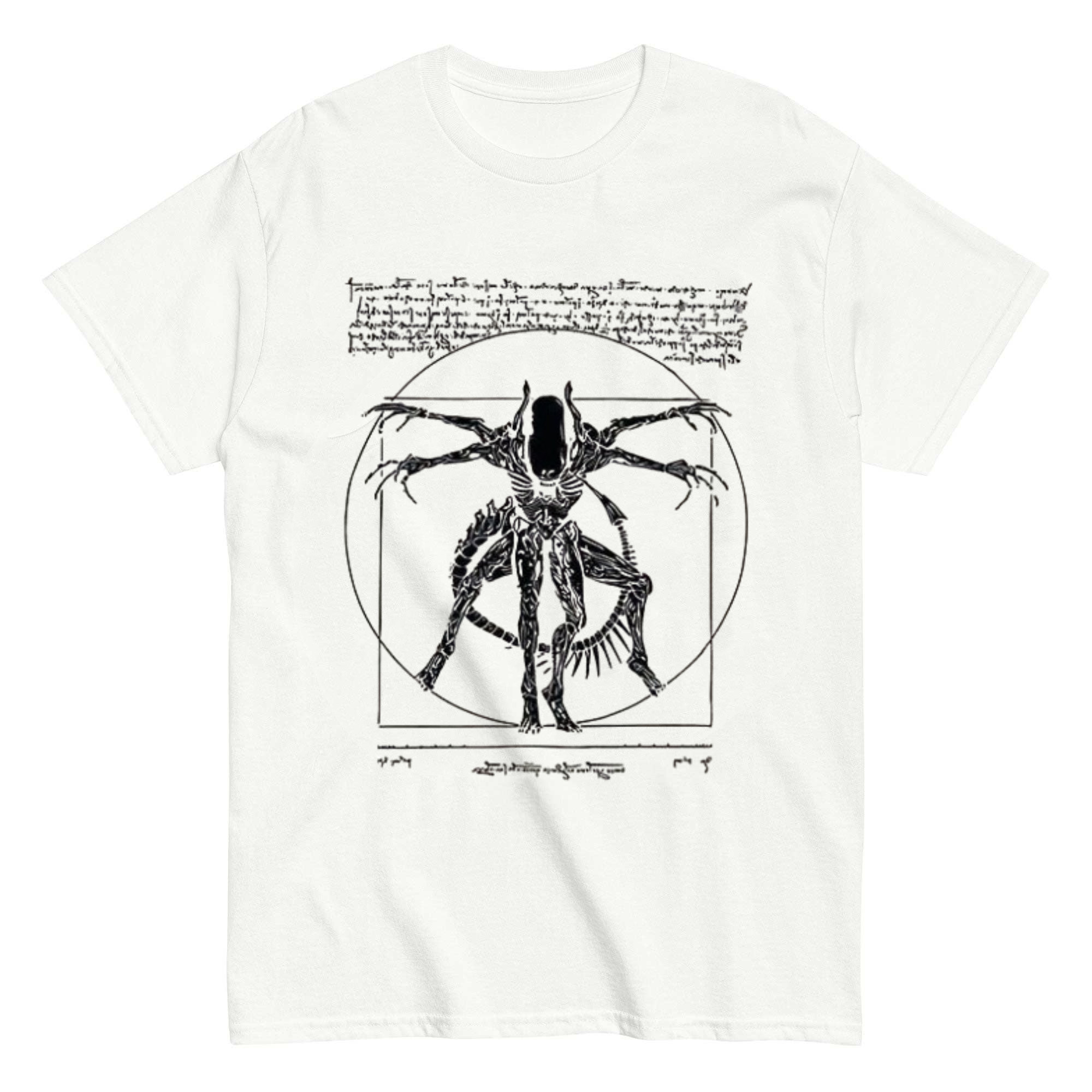 Vitruvian Xenomorph T-Shirt er - Model Kit Gundam incelemesi ve fiyatı