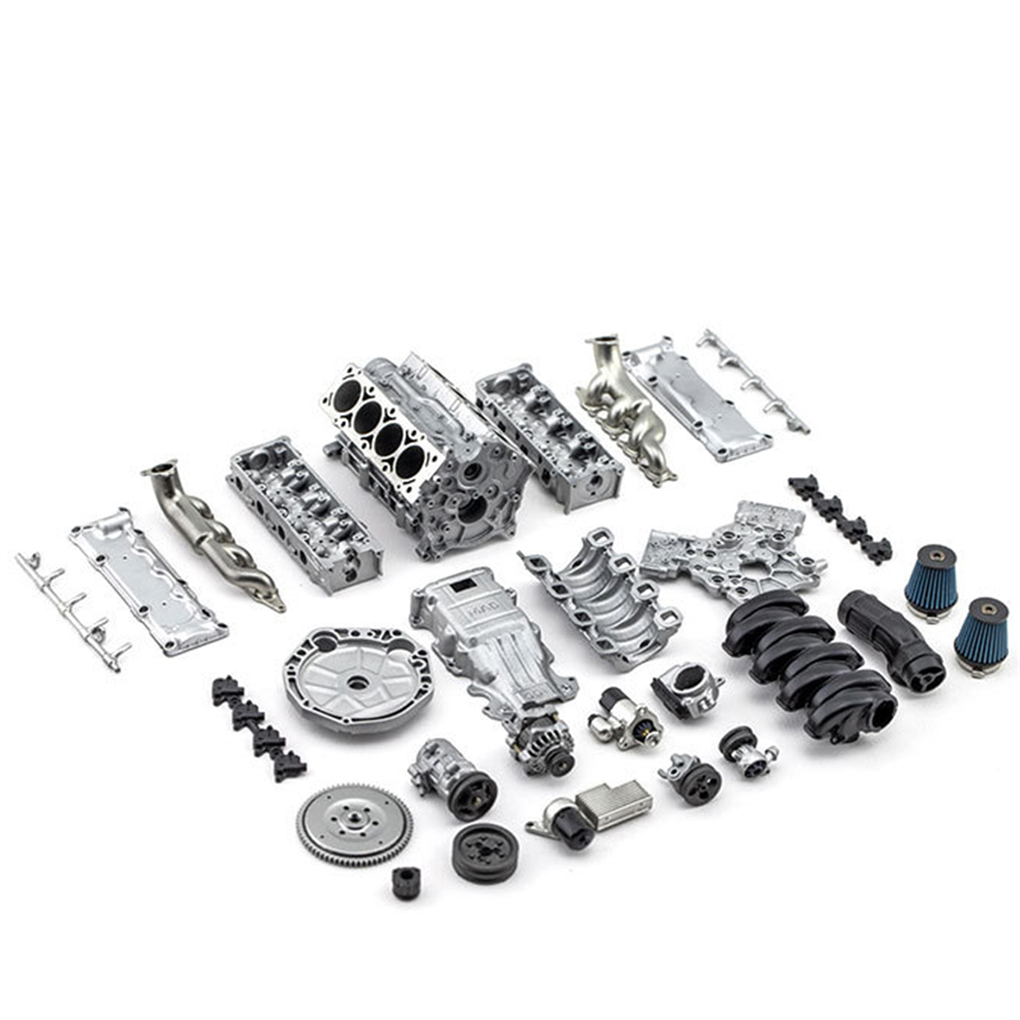 DIY MAD V8 Motor İçten Yanmalı - Model Kit V8 incelemesi ve fiyatı