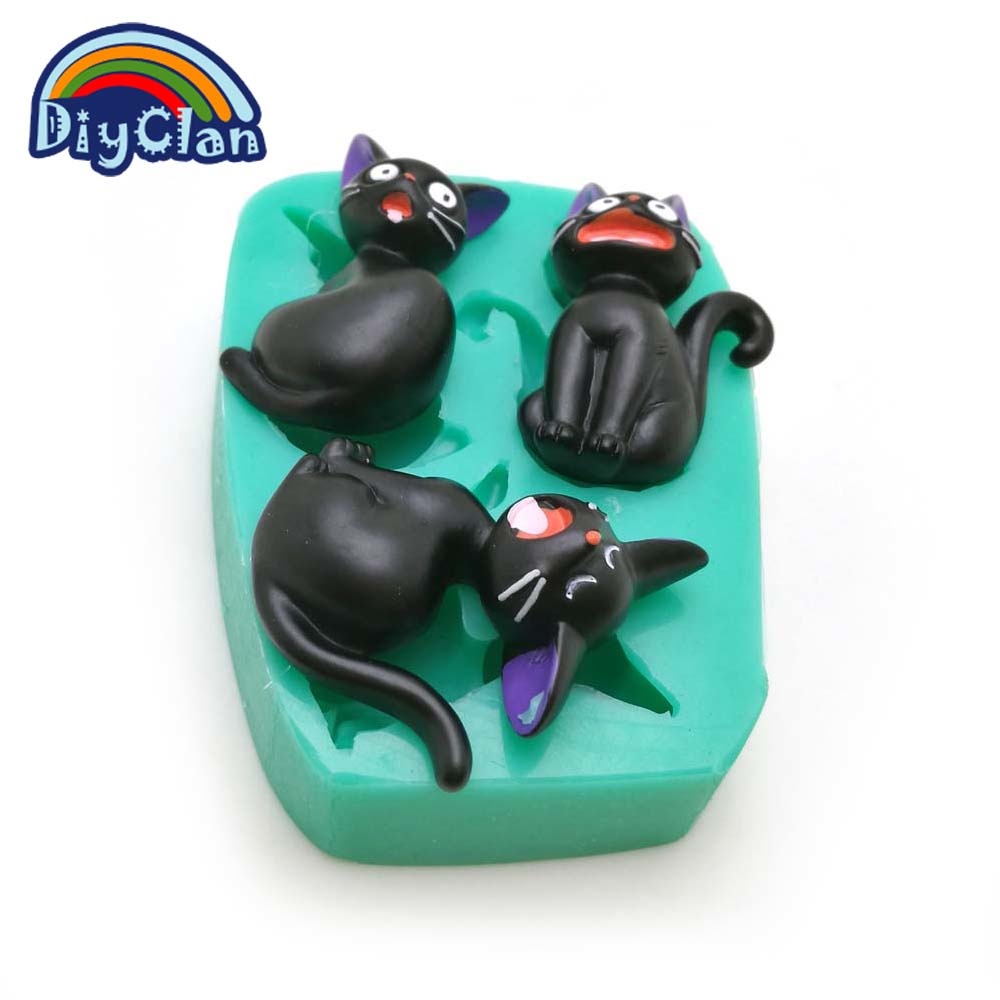 Yeni Karikatür Üç Kedi Silikon - Model Kit For Beginners incelemesi ve fiyatı
