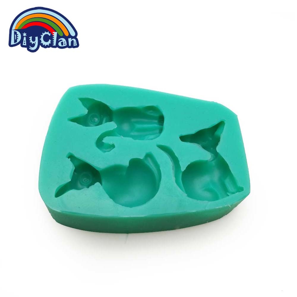 Yeni Karikatür Üç Kedi Silikon - Model Kit For Beginners incelemesi ve fiyatı