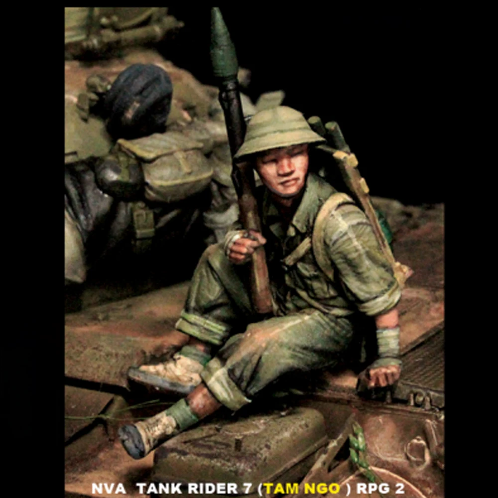 1/35 NVA Tank RIDER 7, RPD 2,  - Model Kit Action Figure incelemesi ve fiyatı