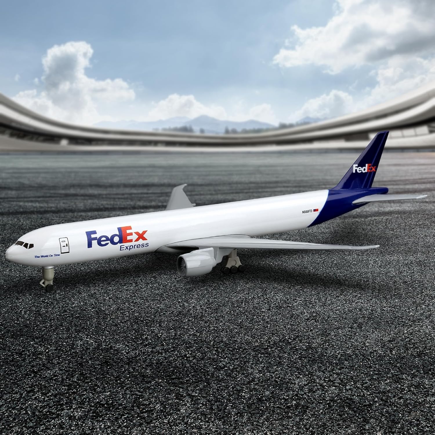 20cm Fedex B777 Uçak Modeli Oy - Model Kit Store incelemesi ve fiyatı