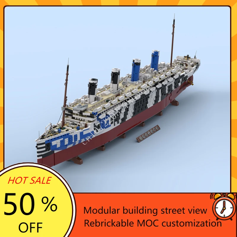 10615 Parça MOC HMT Olympus Ti - Model Kit Titanic incelemesi ve fiyatı