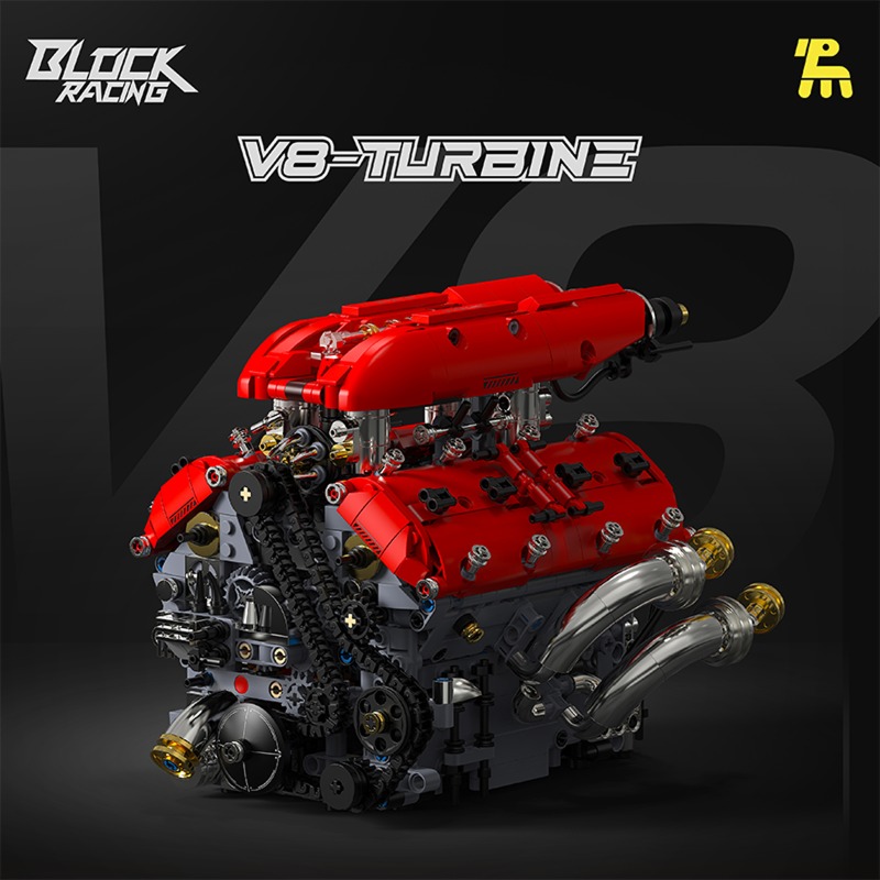 T5011 1370 parça Simülasyon V8 - Model Kit V8 incelemesi ve fiyatı