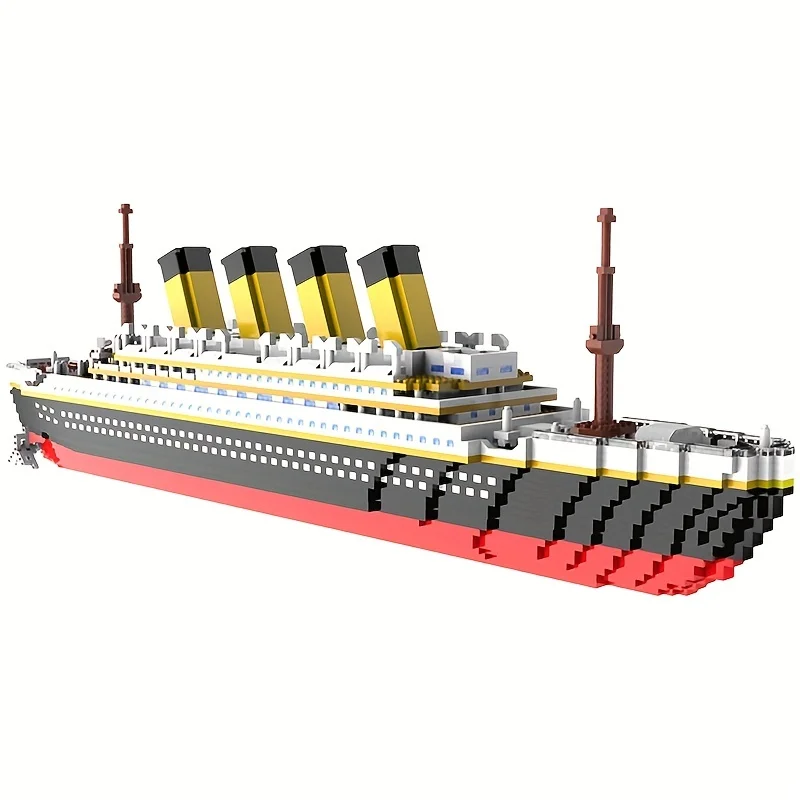 Titanic cruise gemi küçük parç - Model Kit Titanic incelemesi ve fiyatı