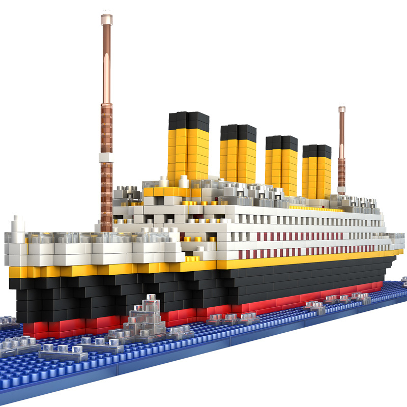 DIY Titanic Yaratıcı Lüks Buzd - Model Kit Titanic incelemesi ve fiyatı