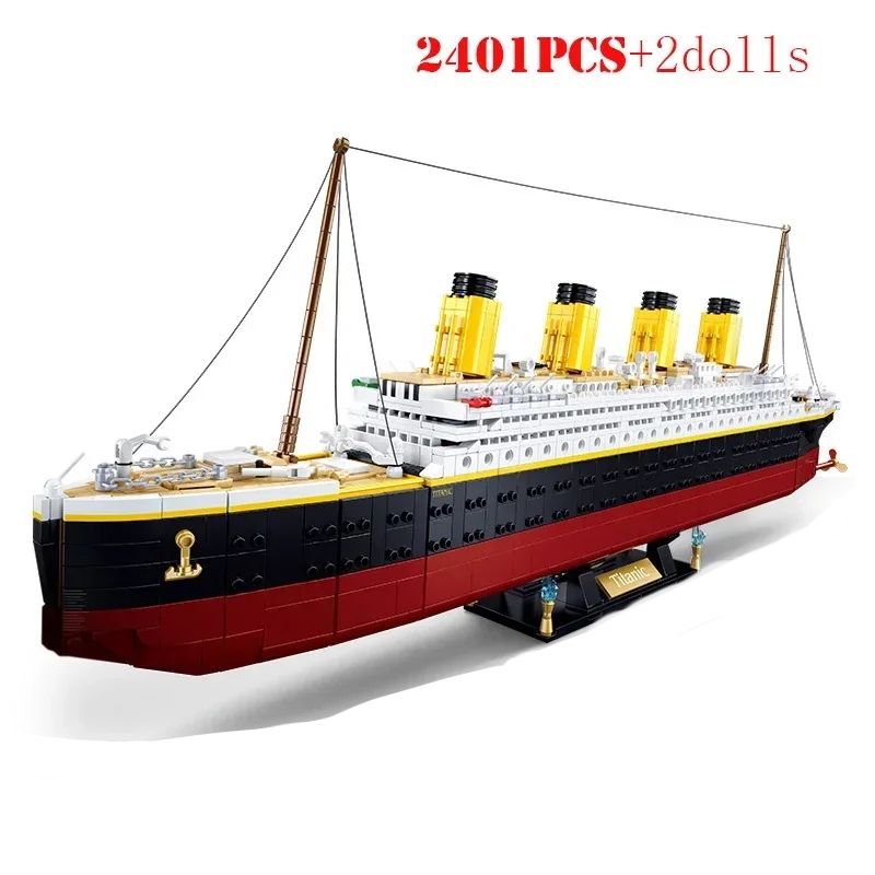 481pcs2401pcs RMS Titanic Gemi - Model Kit Titanic incelemesi ve fiyatı