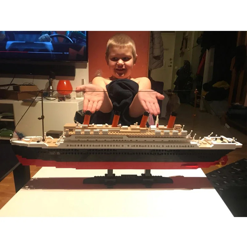 481pcs2401pcs RMS Titanic Gemi - Model Kit Titanic incelemesi ve fiyatı