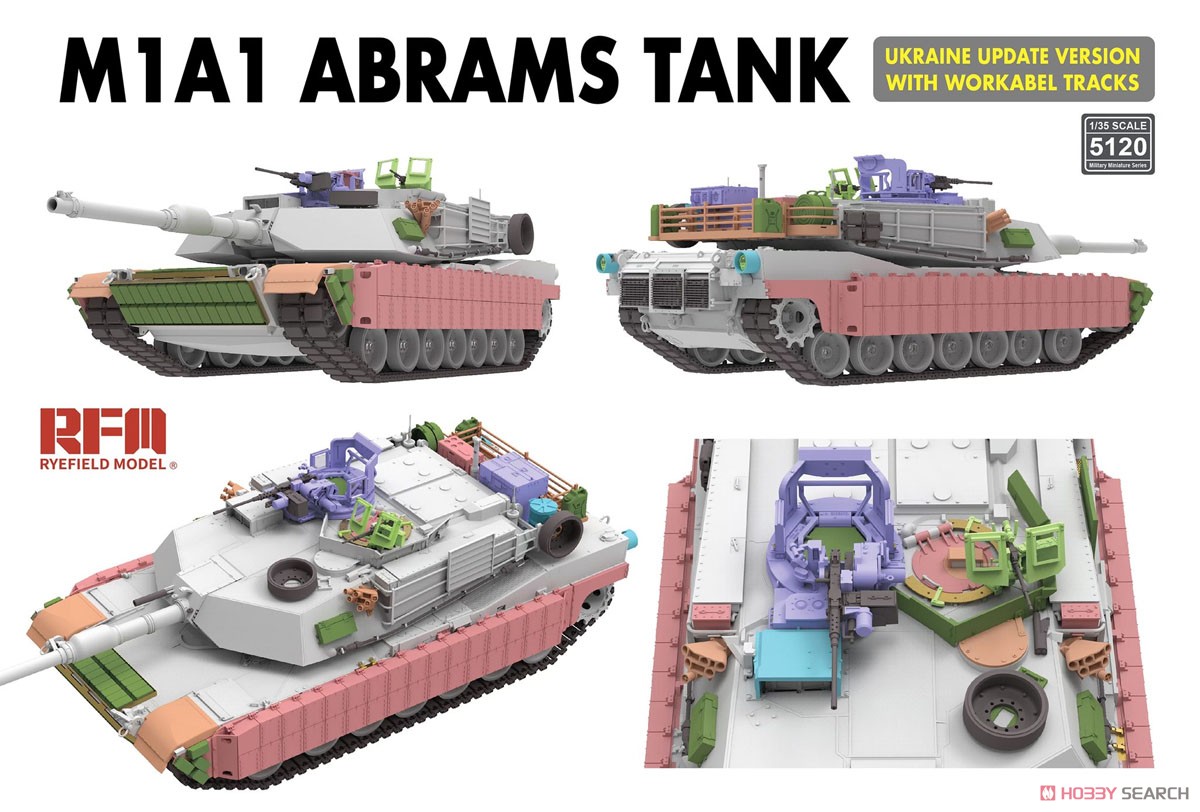 Rye Field 5120 1:35 Ölçekli M1 - Model Kit Ukraine incelemesi ve fiyatı