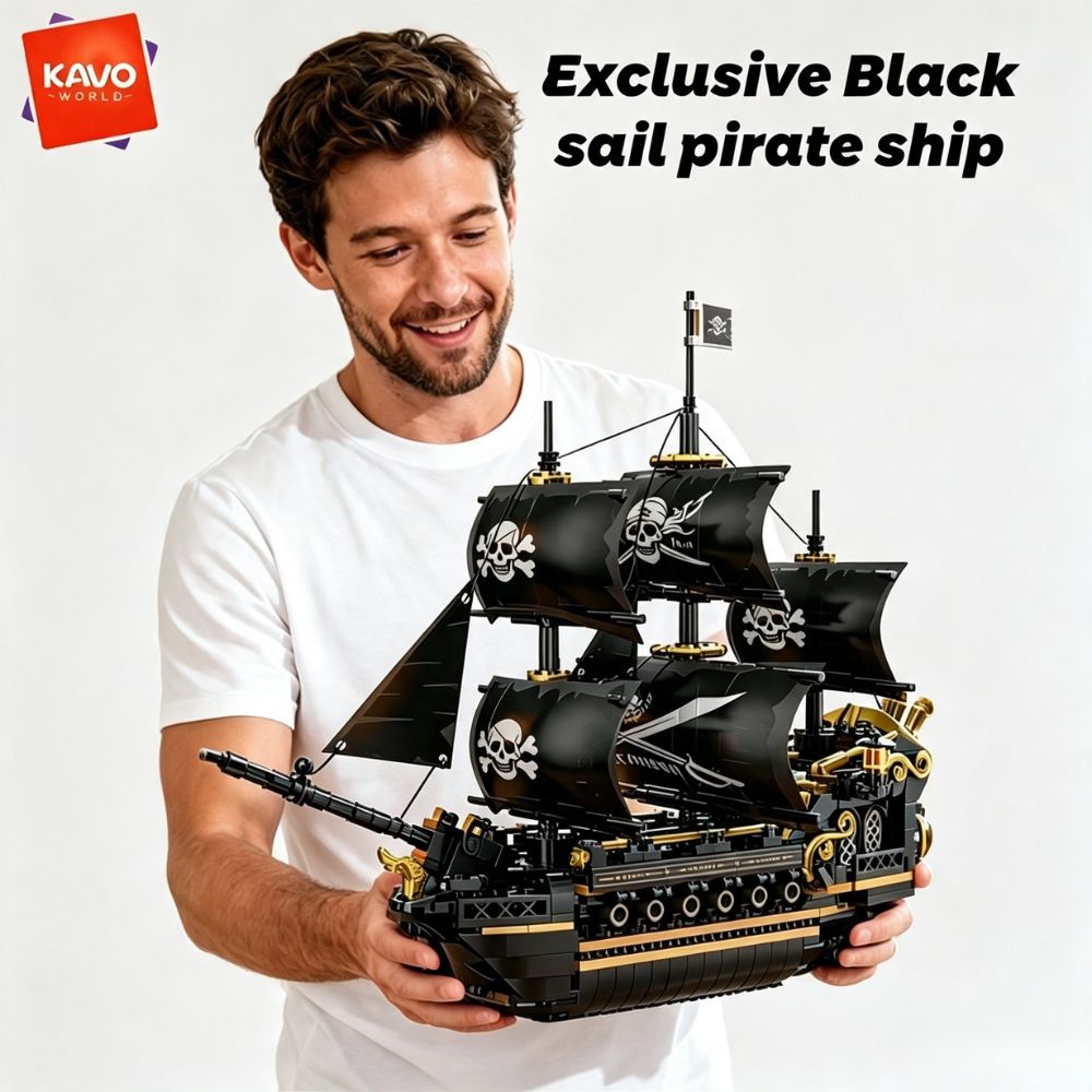 KAVOWORLD 801 Parça Siyah Yelk - Model Kit U Boat incelemesi ve fiyatı
