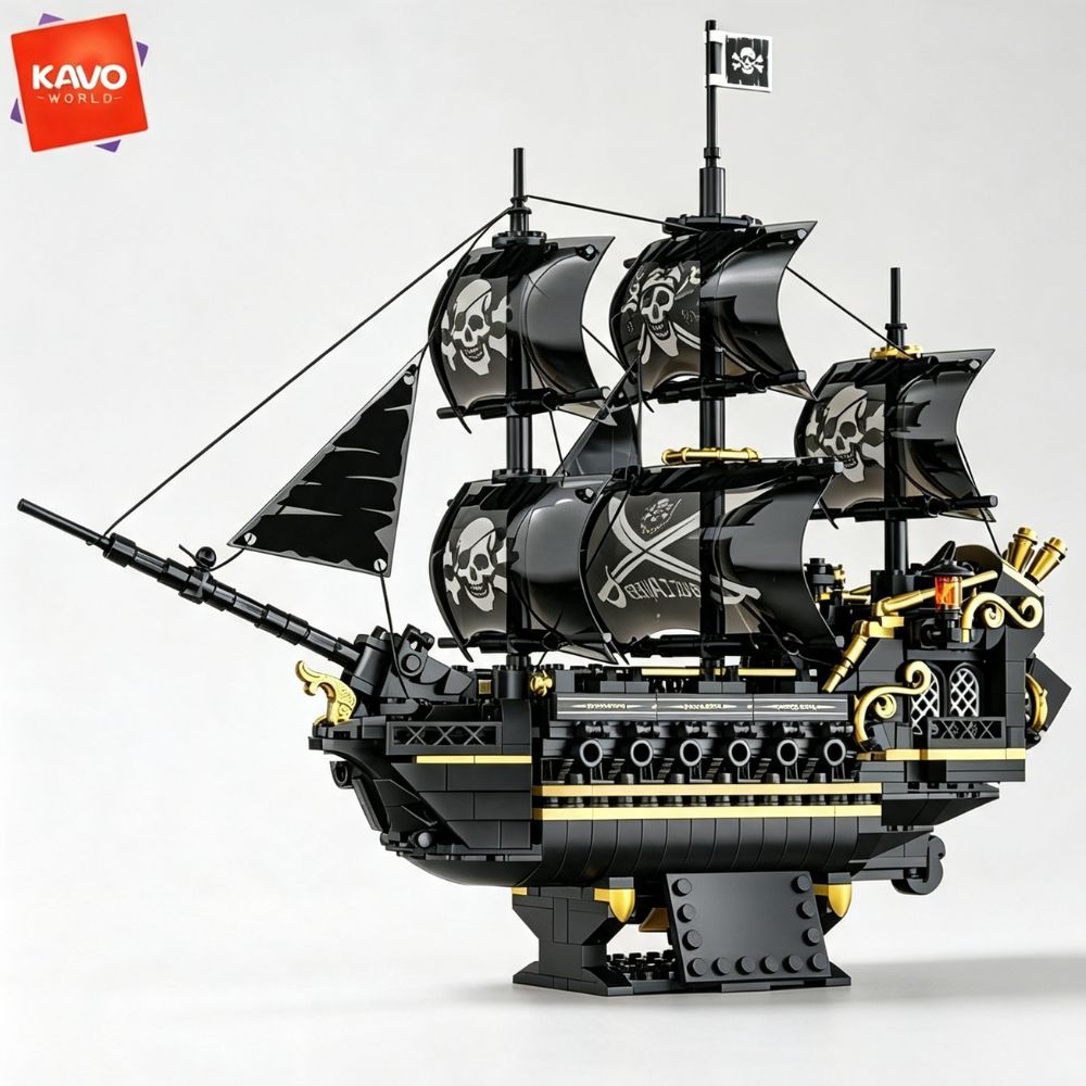 KAVOWORLD 801 Parça Siyah Yelk - Model Kit U Boat incelemesi ve fiyatı