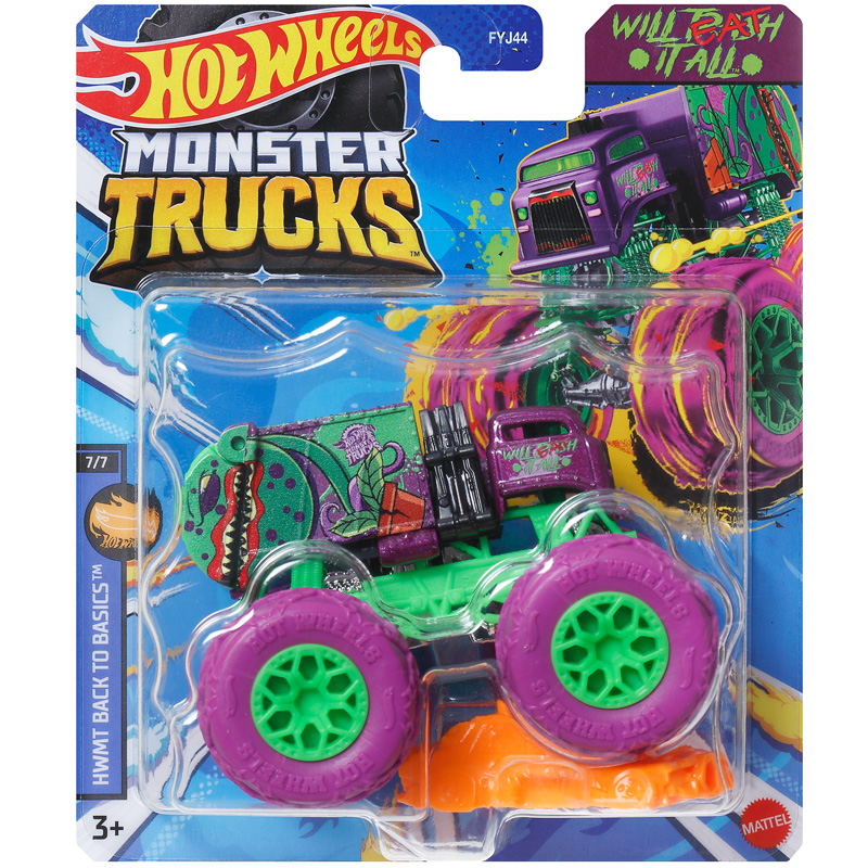 Mattel Hot Wheels 1/64 Monster - Hot Wheels Car Monster Trucks incelemesi ve fiyatı