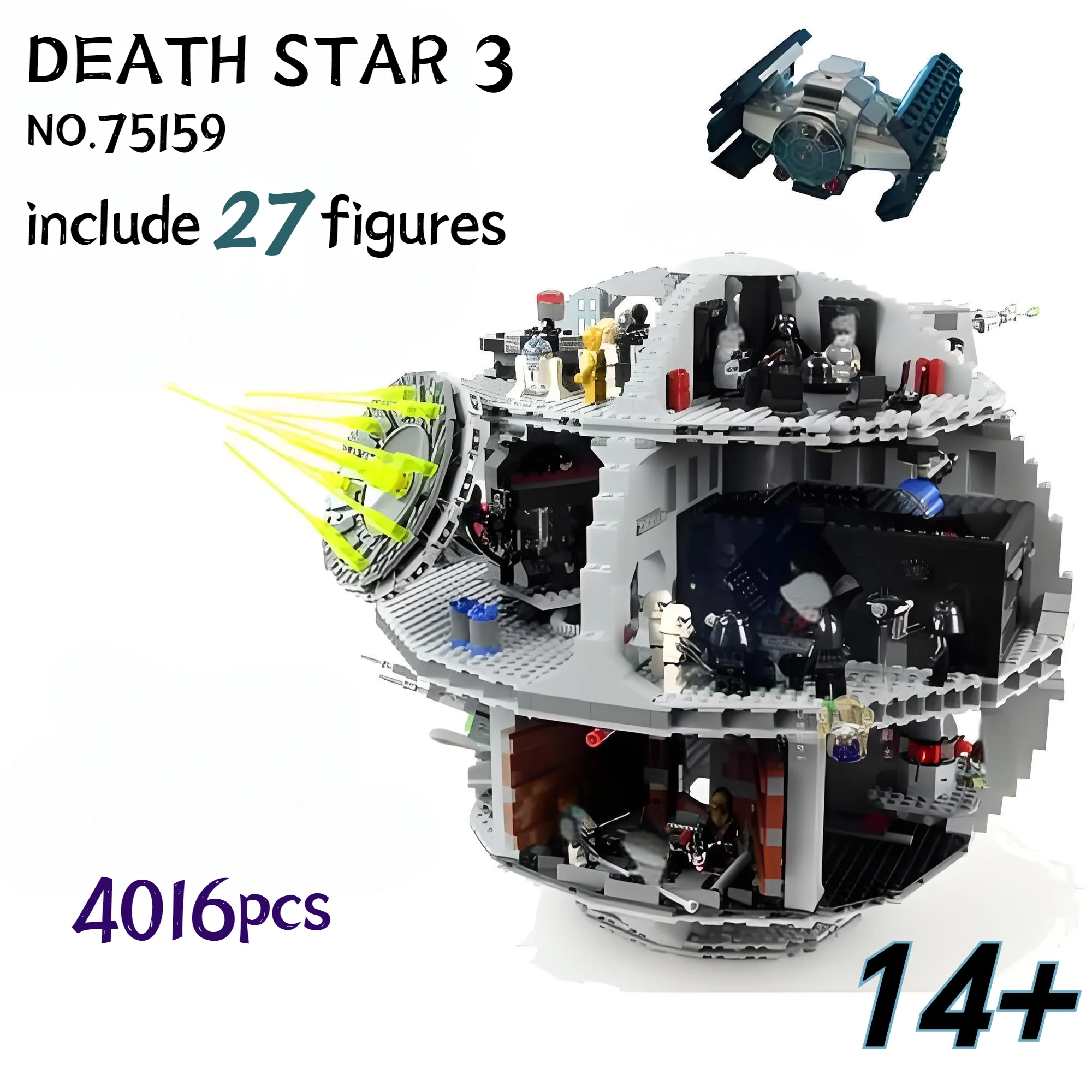 4016 parça Moc Ölüm Yıldızı Tu - Model Kit Italeri incelemesi ve fiyatı